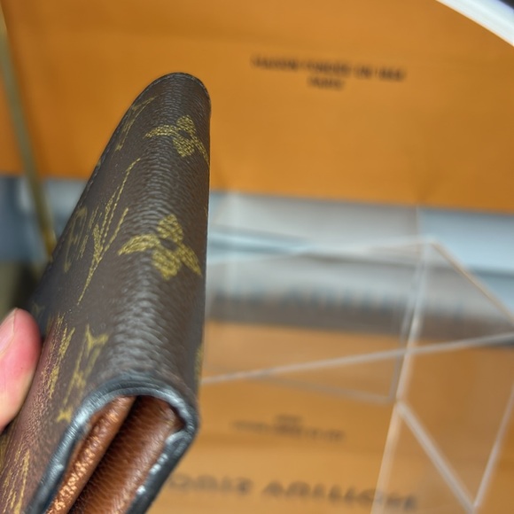 LOUIS VUITTON Louis Vuitton Wallet Leather monogram Wallet brown - Picture 15 of 16